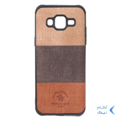 قاب Santa Barbara طرح پارچه ای سه رنگ Samsung Galaxy J5 (2015) / J500 - کد 165