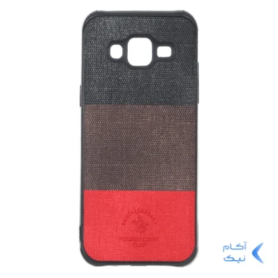 قاب Santa Barbara طرح پارچه ای سه رنگ Samsung Galaxy J5 (2015) / J500 - کد 166