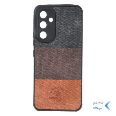 قاب Santa Barbara طرح پارچه ای سه رنگ Samsung Galaxy A54 - کد 177