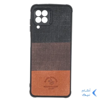 قاب Santa Barbara طرح پارچه ای سه رنگ Samsung Galaxy A22 4G / M22 / M32 4G / F22 - کد 188