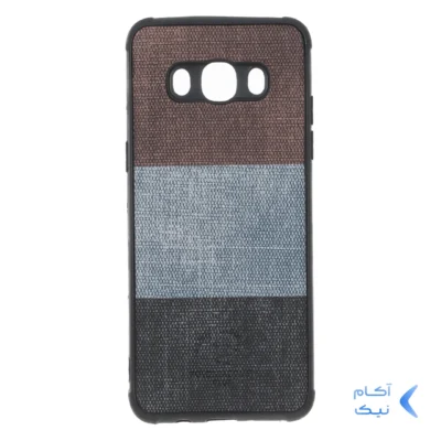 قاب Santa Barbara طرح پارچه ای سه رنگ Samsung Galaxy J5 (2016) / J510 - کد 193