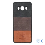 قاب Santa Barbara طرح پارچه ای سه رنگ Samsung Galaxy J5 (2016) / J510 - کد 196