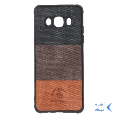 قاب Santa Barbara طرح پارچه ای سه رنگ Samsung Galaxy J5 (2016) / J510 - کد 196