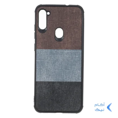 قاب Santa Barbara طرح پارچه ای سه رنگ Samsung Galaxy A11 / M11 - کد 201