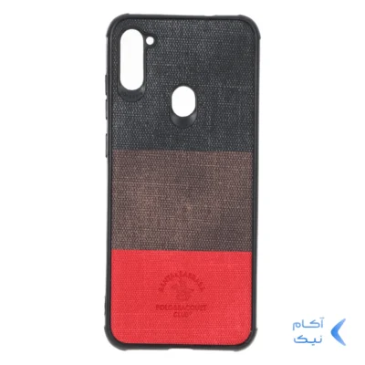 قاب Santa Barbara طرح پارچه ای سه رنگ Samsung Galaxy A11 / M11 - کد 202