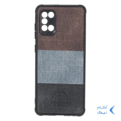 قاب Santa Barbara طرح پارچه ای سه رنگ Samsung Galaxy A31 - کد 223