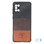 قاب Santa Barbara طرح پارچه ای سه رنگ Samsung Galaxy A31 - کد 226
