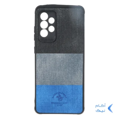 قاب Santa Barbara طرح پارچه ای سه رنگ Samsung Galaxy A72 - کد 249
