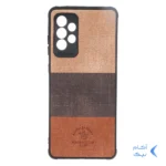 قاب Santa Barbara طرح پارچه ای سه رنگ Samsung Galaxy A72 - کد 250