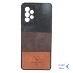 قاب Santa Barbara طرح پارچه ای سه رنگ Samsung Galaxy A72 - کد 252