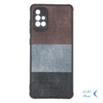 قاب Santa Barbara طرح پارچه ای سه رنگ Samsung Galaxy A71 - کد 253