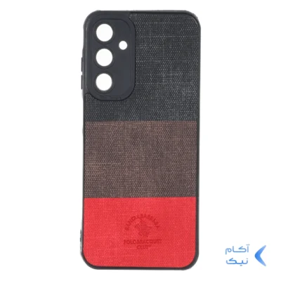 قاب Santa Barbara طرح پارچه ای سه رنگ Samsung Galaxy A25 5G - کد 261