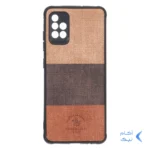 قاب Santa Barbara طرح پارچه ای سه رنگ Samsung Galaxy A51 / M40s - کد 271
