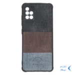 قاب Santa Barbara طرح پارچه ای سه رنگ Samsung Galaxy A51 / M40s - کد 273