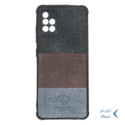 قاب Santa Barbara طرح پارچه ای سه رنگ Samsung Galaxy A51 / M40s - کد 273