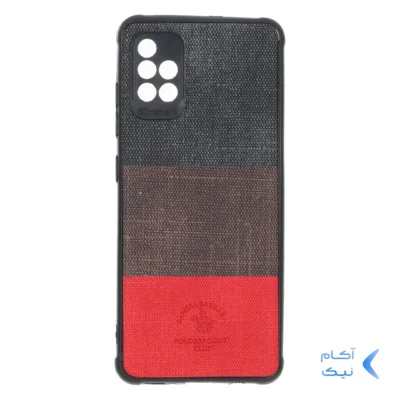 قاب Santa Barbara طرح پارچه ای سه رنگ Samsung Galaxy A51 / M40s - کد 275