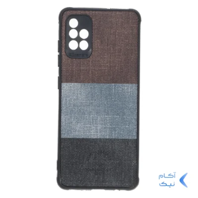 قاب Santa Barbara طرح پارچه ای سه رنگ Samsung Galaxy A51 / M40s - کد 276