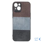 قاب Santa Barbara طرح پارچه ای سه رنگ Apple iPhone 13 / iPhone 14 - کد 286