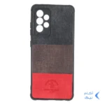 قاب Santa Barbara طرح پارچه ای سه رنگ Samsung Galaxy A52 / A52s - کد 303