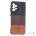 قاب Santa Barbara طرح پارچه ای سه رنگ Samsung Galaxy A52 / A52s - کد 304