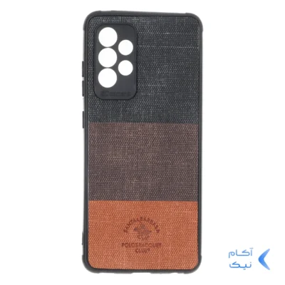 قاب Santa Barbara طرح پارچه ای سه رنگ Samsung Galaxy A52 / A52s - کد 304