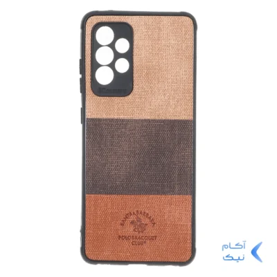 قاب Santa Barbara طرح پارچه ای سه رنگ Samsung Galaxy A52 / A52s - کد 305