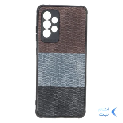 قاب Santa Barbara طرح پارچه ای سه رنگ Samsung Galaxy A52 / A52s - کد 306