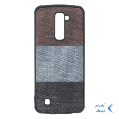 قاب Santa Barbara طرح پارچه ای سه رنگ LG K10 - کد 337