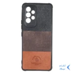 قاب Santa Barbara طرح پارچه ای سه رنگ Samsung Galaxy A53 - کد 361