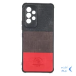 قاب Santa Barbara طرح پارچه ای سه رنگ Samsung Galaxy A53 - کد 364