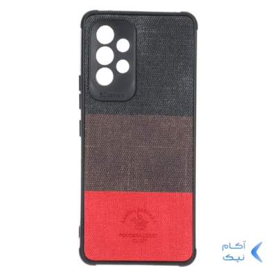 قاب Santa Barbara طرح پارچه ای سه رنگ Samsung Galaxy A53 - کد 364
