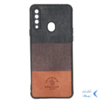 قاب Santa Barbara طرح پارچه ای سه رنگ Samsung Galaxy A20s - کد 370