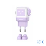 شارژر دیواری PD و فست سه پورت UGREEN مدل Robot Gan Uno RG CD361-35291 65W - بنفش (گارانتی 18 ماهه آسان پیشرو)