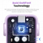 شارژر دیواری PD و فست سه پورت UGREEN مدل Robot Gan Uno RG CD361-35855 65W - آبی (گارانتی 18 ماهه آسان پیشرو)