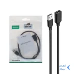 کابل افزایش طول نیم متری UGREEN USB2.0 مدل US103-10313 - مشکی