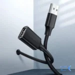 کابل افزایش طول پنج متری UGREEN USB2.0 مدل US103-10318 - مشکی (گارانتی 18 ماهه آسان پیشرو)