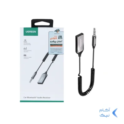 گیرنده بلوتوثی صدا UGREEN مدل CM309-70601 - مشکی (گارانتی 18 ماهه آسان پیشرو)