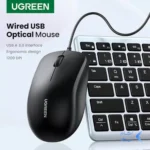 ماوس باسیم UGREEN مدل MU007-90789 - مشکی (گارانتی 18 ماهه آسان پیشرو)