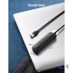 هاب 4 پورت UGREEN USB3.0 مدل CM416-10915 - مشکی (گارانتی 18 ماهه آسان پیشرو)
