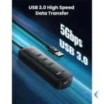 هاب 4 پورت UGREEN USB3.0 مدل 80657-CM416 - مشکی (گارانتی 18 ماهه آسان پیشرو)