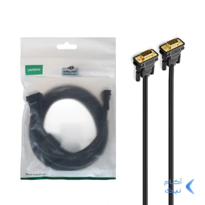 کابل سه متری UGREEN VGA مدل VG101-11631 - مشکی