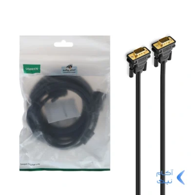 کابل پنج متری UGREEN VGA مدل VG101-11632 - مشکی