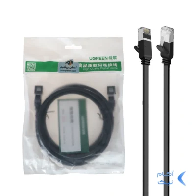 کابل شبکه دو متری UGREEN CAT6 مدل NW101-50192 - مشکی