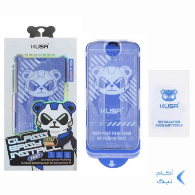 محافظ صفحه نمایش شیشه ای اورجینال Kusa - Magic Glass Box مدل Apple iPhone 12 / iPhone 12 Pro (پک دار)