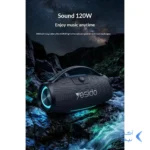 اسپیکر بی سیم Yesido ضد آب مدل YSW45 120W - مشکی (گارانتی 18 ماهه تعویض نیکان همراه)