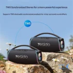 اسپیکر بی سیم Yesido ضد آب مدل مدل YSW46 220W - مشکی (گارانتی 18 ماهه تعویض نیکان همراه)