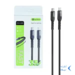 کابل شارژ فست ivy Wins Type-C To Lightning مدل MA-026 35W - مشکی (گارانتی 18 ماهه تعویض نیکان همراه)