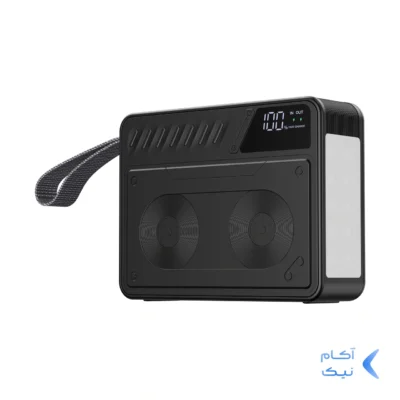 پاوربانک PD و فست شارژ Wiwu 60000Ah مدل Fantasy Wi-P058 100W - مشکی (گارانتی شش ماهه شرکتی)