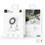 پاوربانک وایرلس PD و فست شارژ Wiwu 10000mAh مدل Elite Wi-P018 38.5W - سفید (گارانتی شش ماهه شرکتی)
