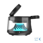 اسپیکر و شارژر وایرلس پنج کاره Wiwu مدل Flow wi-w039 - مشکی (گارانتی شش ماهه شرکتی)